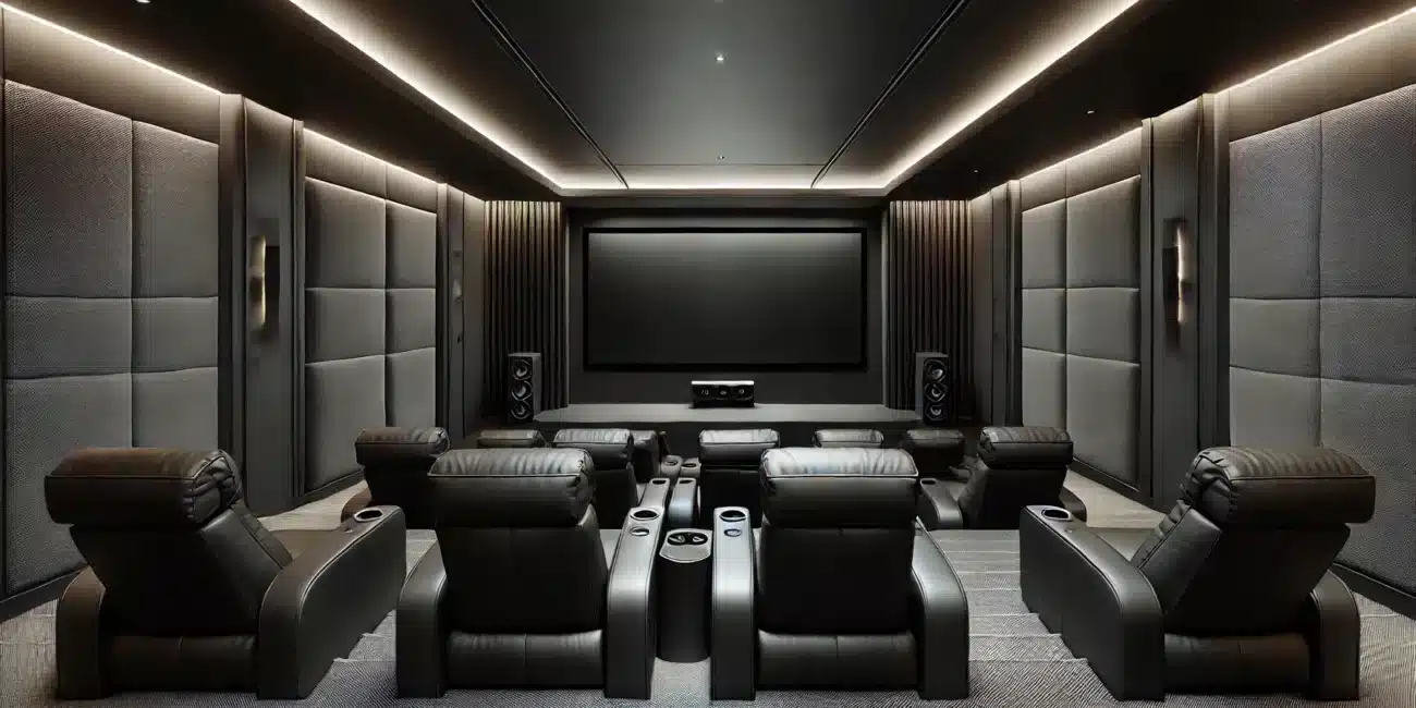 Luxury home cinema