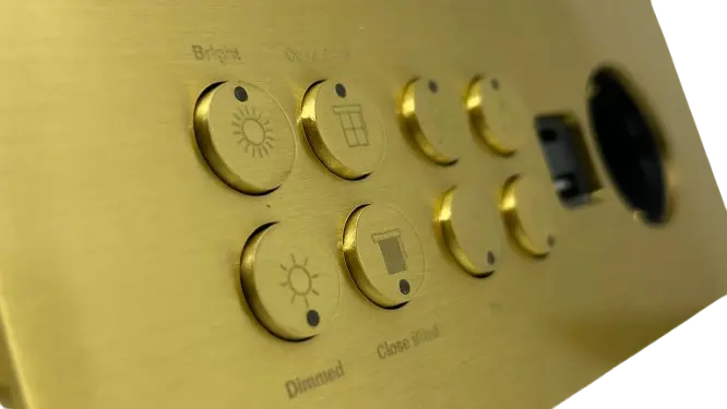 Smart homes ATHENE VINTAGE Switches and Sockets - KNX Technology - Alpha Audio