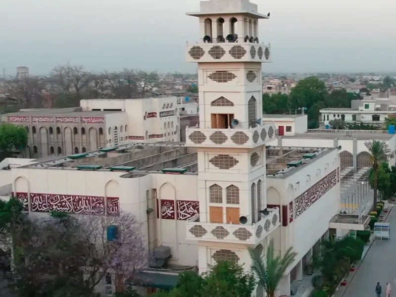 Jamat E Islami Main Campus Jamia Mosque Mansoora - Audio System Project by Alpha Audio.