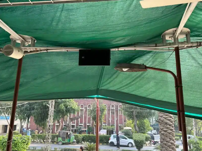 Jamat E Islami Main Campus Jamia Mosque Mansoora - Audio System project by Alpha Audio