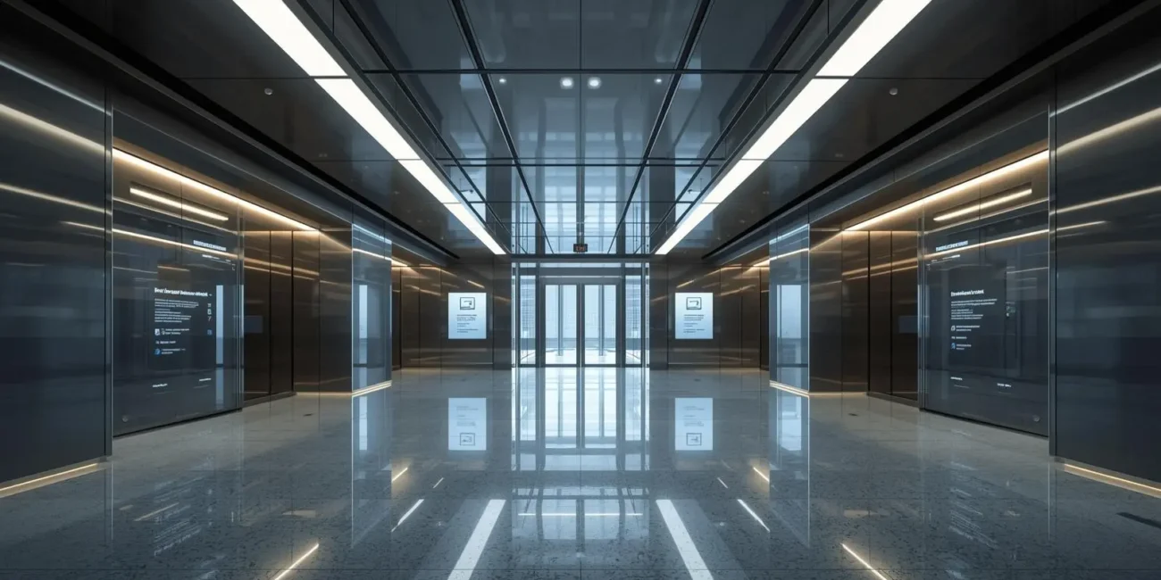 automated-lobby-in-building - Alpha Audio