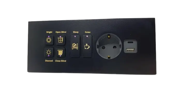 Smart homes ATHENE VINTAGE Switches and Sockets - KNX Technology - Alpha Audio